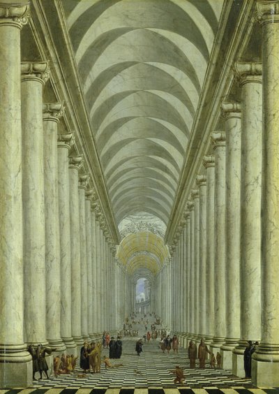 Renaissance Indoor Staircase by Wilhelm van Ehrenberg